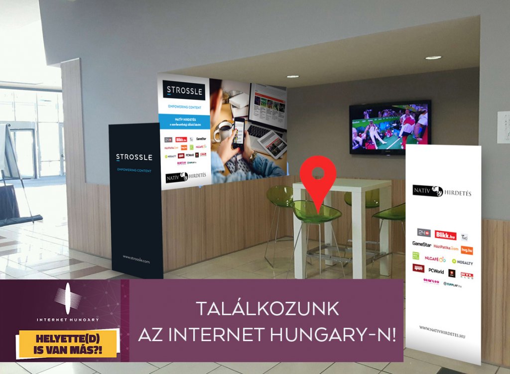 Itt találsz majd minket az Internet Hungary-n!